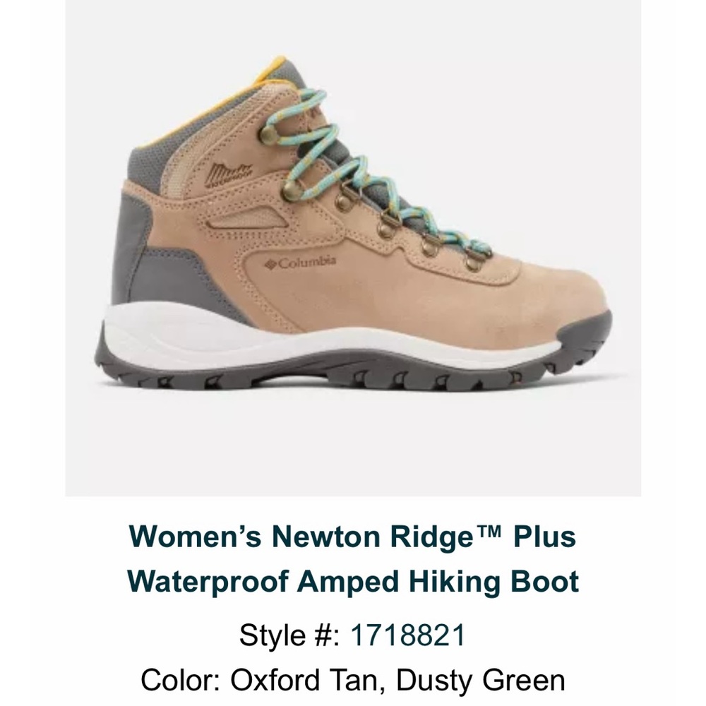 Columbia Newton Ridge waterproof amped hiking boots